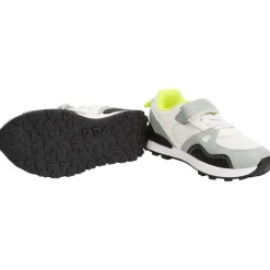Baskets de sport à lacets élastique et velcro pour garçon