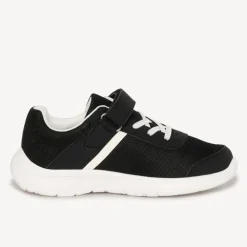 Baskets de sport noir à lacets et velcros pour garçon