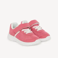 Baskets de sport scratchées en mesh pour bébé fille