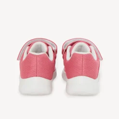 Baskets de sport scratchées en mesh pour bébé fille