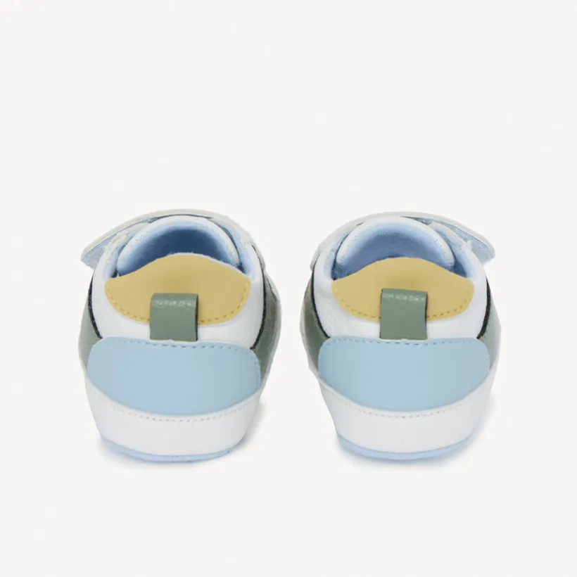 Baskets à empiècements contrastés pour bébé garçon