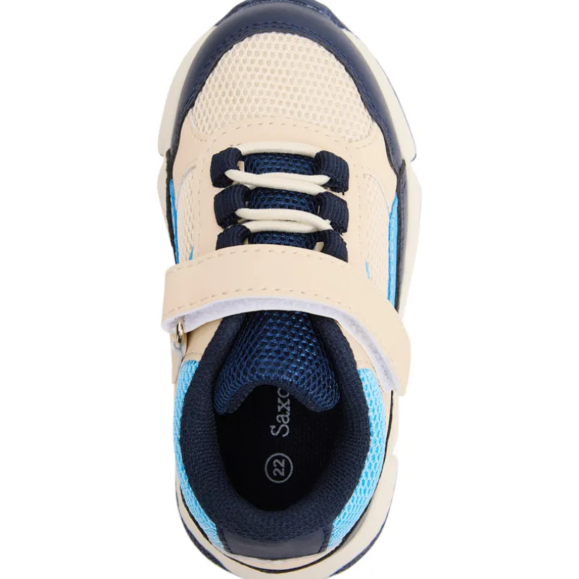 Baskets à empiècements et mesh pour bébé garçon