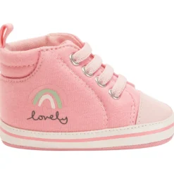 Baskets montantes souples print Lovely pour bébé fille