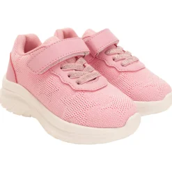 Baskets étoilées en mesh et lurex pour bébé fille