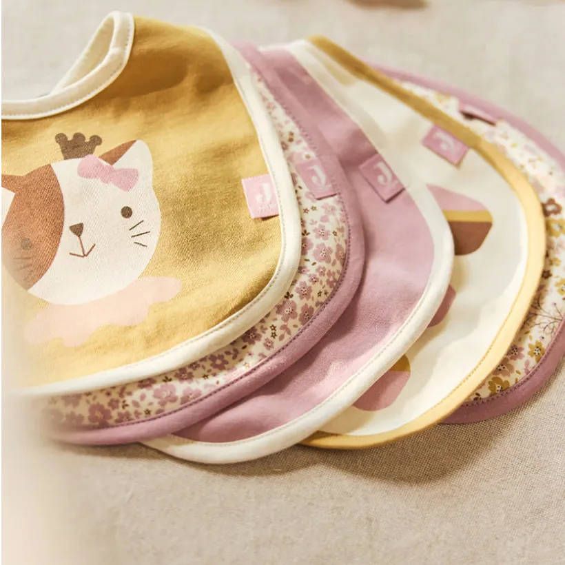 Bavoir Jersey imperméable - Flower Fairies - 5 Pcs