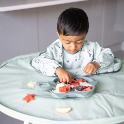 Bavoir supplémentaire pour kit plateau DME imprimé chouette