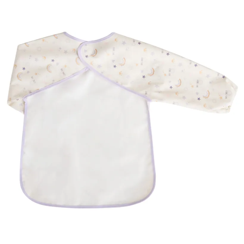 Bavoir tablier imperméable imprimé arcs-en-ciel