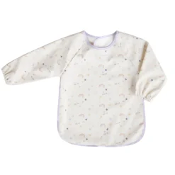 Bavoir tablier imperméable imprimé arcs-en-ciel