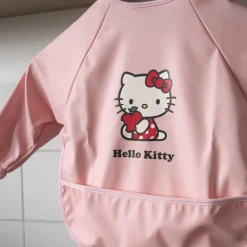 Bavoir tablier imperméable rose Hello Kitty