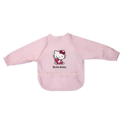 Bavoir tablier imperméable rose Hello Kitty