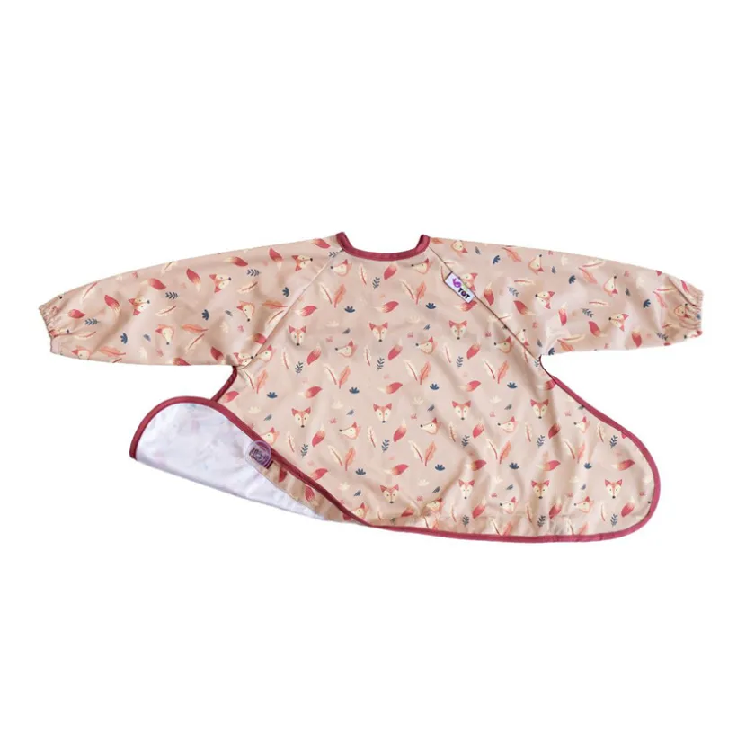 Bavoir tablier ventousé Cover & Catch imprimé Renard