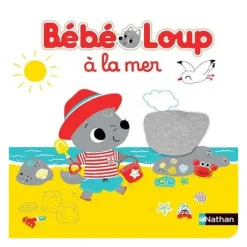 Bébé Loup à la mer