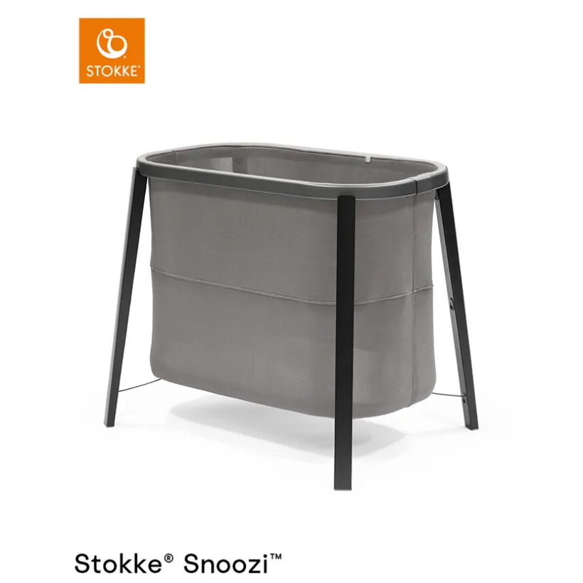 Berceau évolutif Snoozi gris graphite