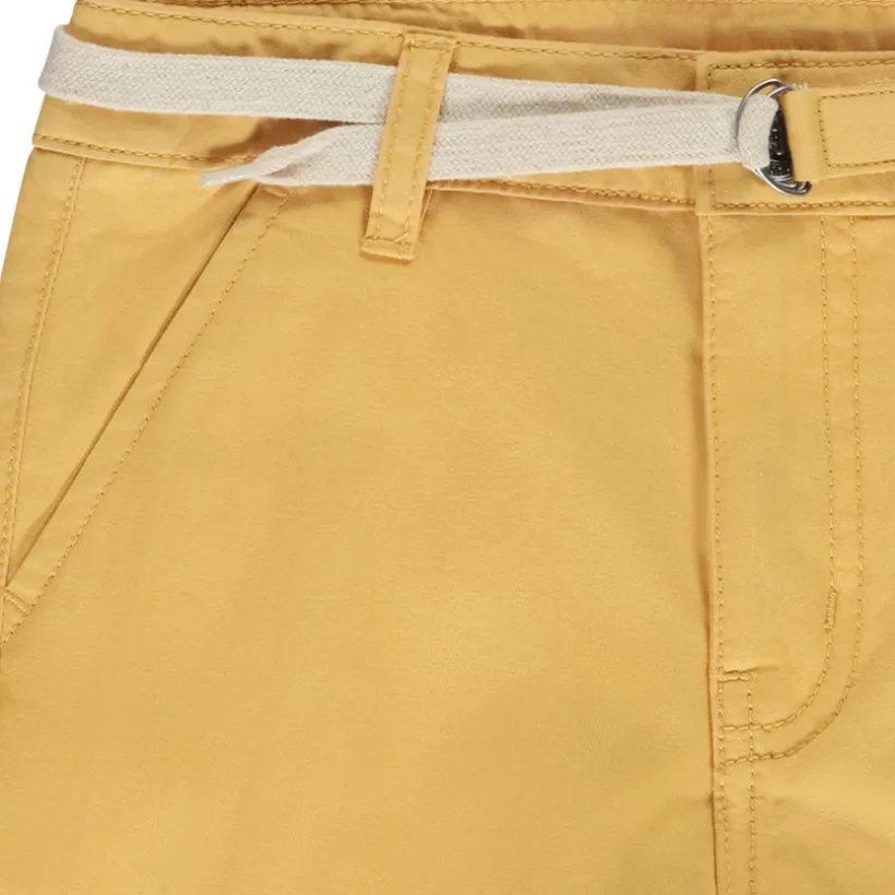 Bermuda ceinturé en twill pour garçon