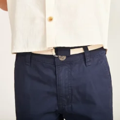 Bermuda ceinturé en twill pour garçon