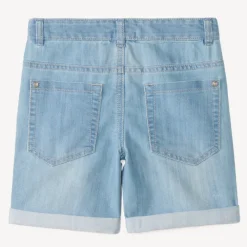 Bermuda en denim uni pour garçon