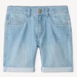 Bermuda en denim uni pour garçon