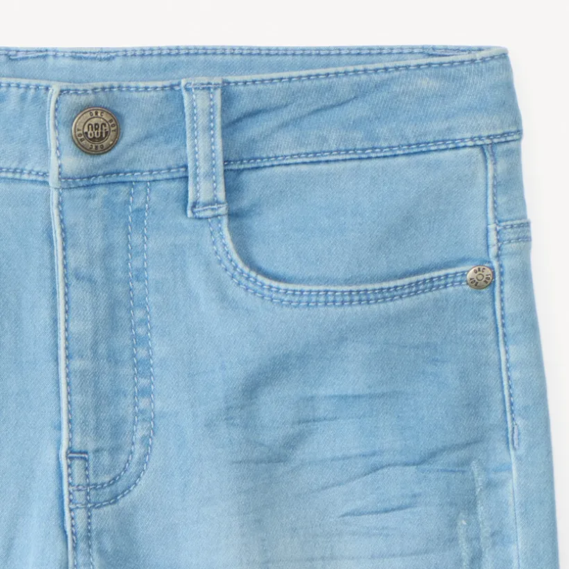 Bermuda en jean avec revers pour garçon
