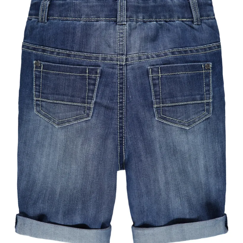 Bermuda en jean effet délavé pour bébé garçon