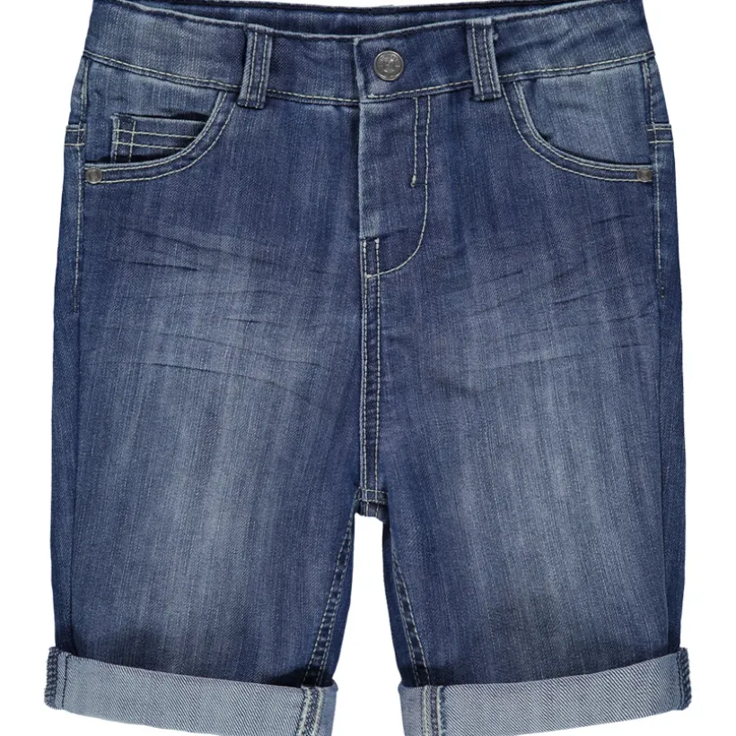 Bermuda en jean effet délavé pour bébé garçon