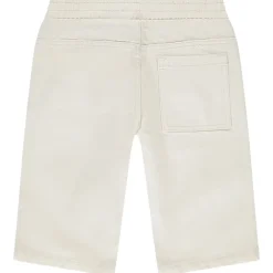 Bermuda en jean uni avec taille élastiquée pour garçon