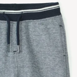 Bermuda en maille piquée uni pour bébé garçon