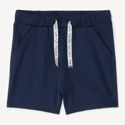Bermuda en molleton uni pour bébé garçon