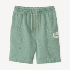 Bermuda en toile texturé pour bébé garçon