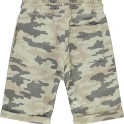 Bermuda molleton imprimé camouflage pour garçon