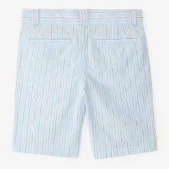Bermuda rayé en toile pour garçon