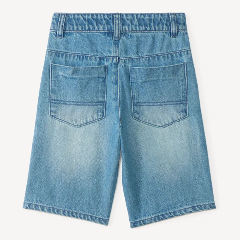 Bermuda skater en denim pour garçon