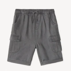 Bermuda style cargo uni pour bébé garçon
