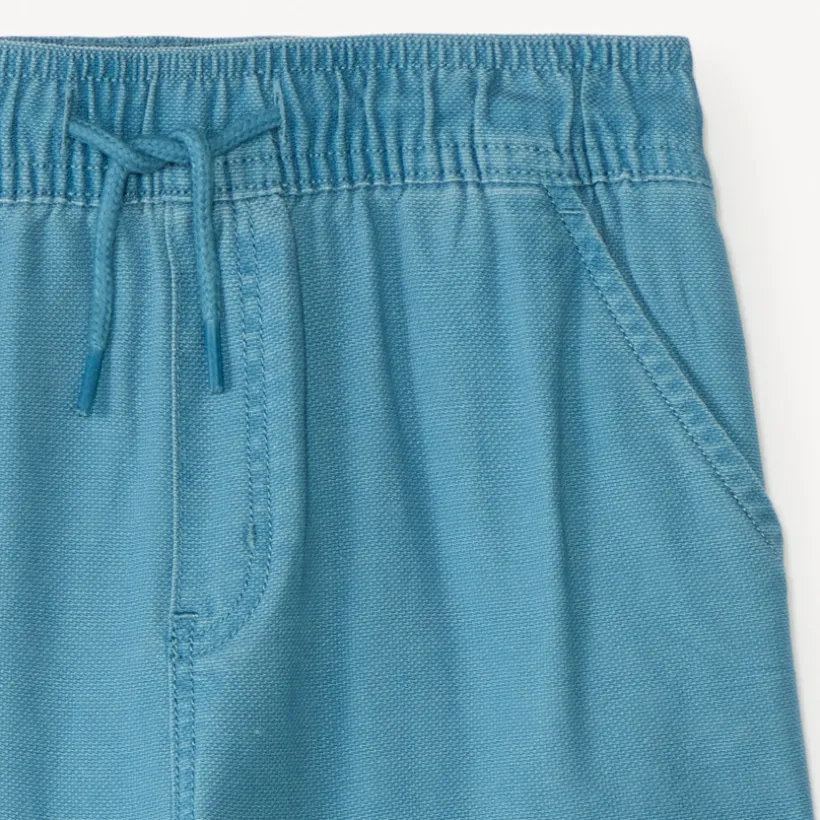 Bermuda style cargo uni pour garçon