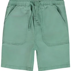 Bermuda uni en toile pour bébé garçon