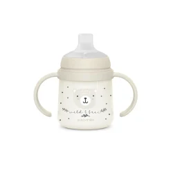 Biberon à anses 150 ml 6M+ Wild & Free Night and Day Gris