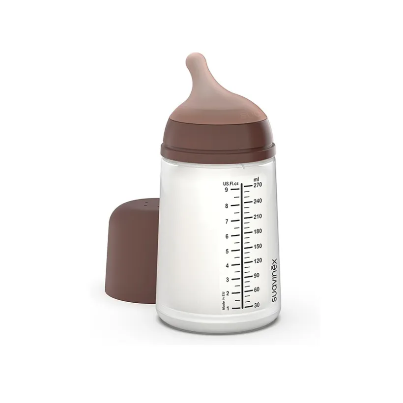 Biberon anti-colique Zero.Zero débit M 270ml Deep