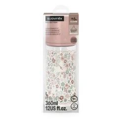 Biberon avec tétine physiologique SX PRO L 360ml Wonderland Liberty rose