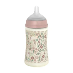 Biberon avec tétine physiologique SX PRO M 270ml Wonderland Liberty rose