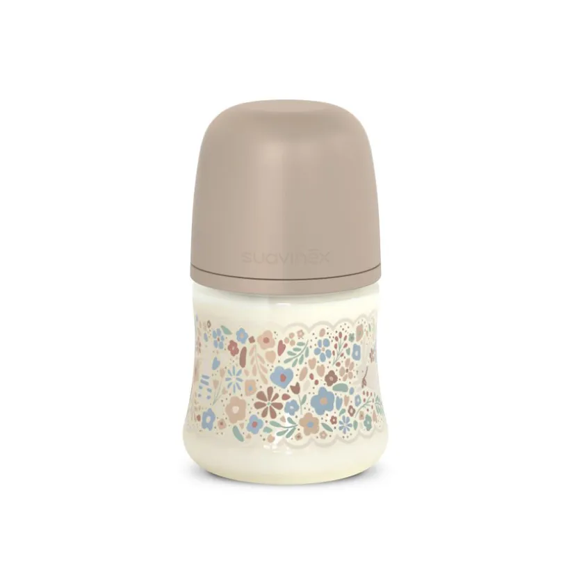 Biberon avec tétine physiologique SX PRO S 150ml Liberty beige