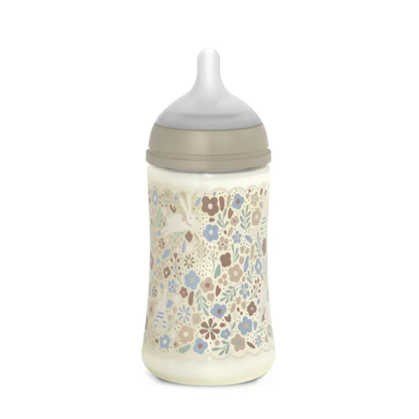 Biberon avec tétine physiologique SX PRO M 270ml Wonderland Liberty Beige