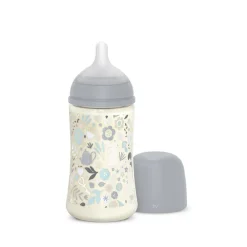 Biberon avec tétine symétrique SX Pro M 270ml Wonderland bleu