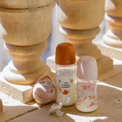 Biberon avec tétine symétrique SX Pro M 270ml Wonderland rose