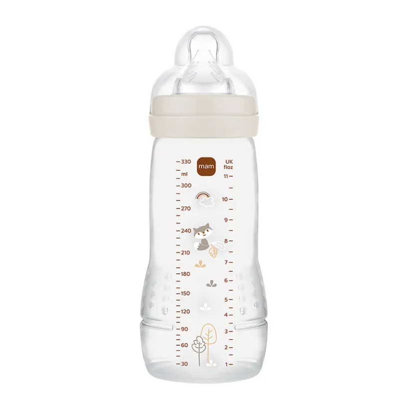 Biberon Easy Active débit rapide 330ml sable