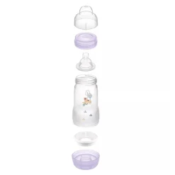 Biberon Easy Start anti-colique 260 ml lilas