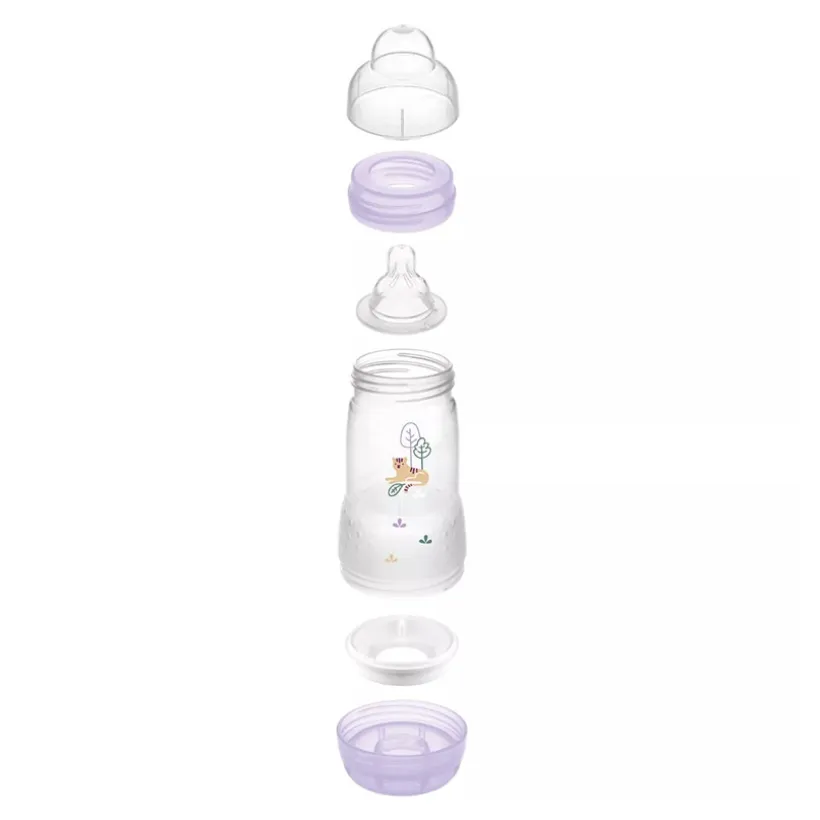 Biberon Easy Start anti-colique 260 ml lilas
