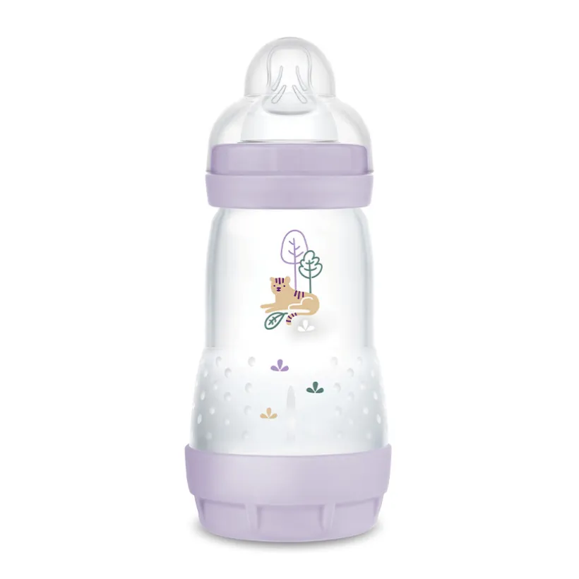 Biberon Easy Start anti-colique 260 ml lilas