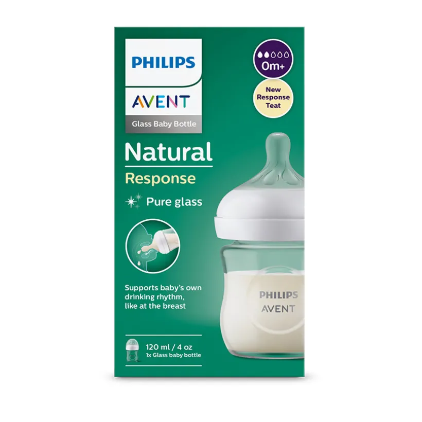 Biberon en verre Natural Response 120 ml