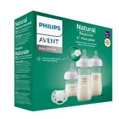 Biberon Kit Nouveau-né en Verre Natural Response 3.0