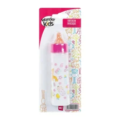 Biberon magique pour poupon 13,5 cm rose