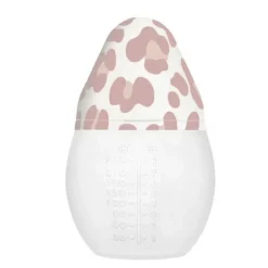 Biberon 240ml anti-colique en silicone Graouu Pink